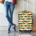 Mango Fruit Striped Pattern Print Luggage Cover
