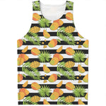 Mango Fruit Striped Pattern Print Men's Tank Top