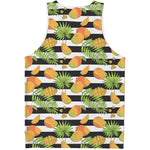 Mango Fruit Striped Pattern Print Men's Tank Top