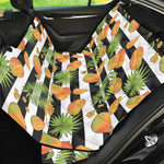 Mango Fruit Striped Pattern Print Pet Car Back Seat Cover