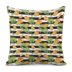 Mango Fruit Striped Pattern Print Pillow Cover