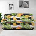 Mango Fruit Striped Pattern Print Sofa Cover
