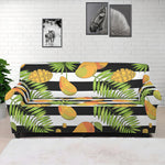Mango Fruit Striped Pattern Print Sofa Cover