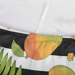 Mango Fruit Striped Pattern Print Sofa Cover