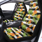 Mango Fruit Striped Pattern Print Universal Fit Car Seat Covers