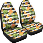 Mango Fruit Striped Pattern Print Universal Fit Car Seat Covers