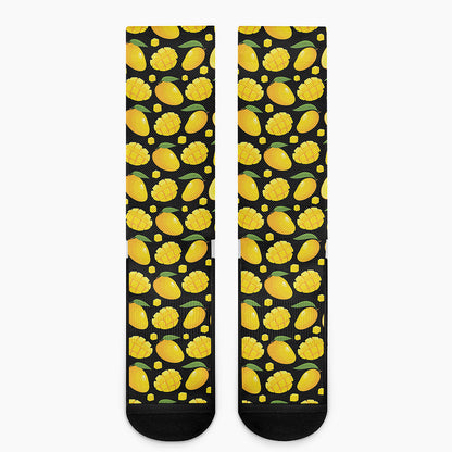 Mango Pattern Print Crew Socks