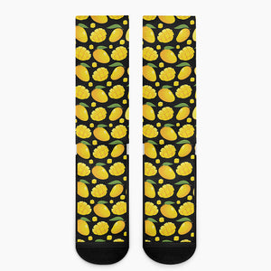 Mango Pattern Print Crew Socks