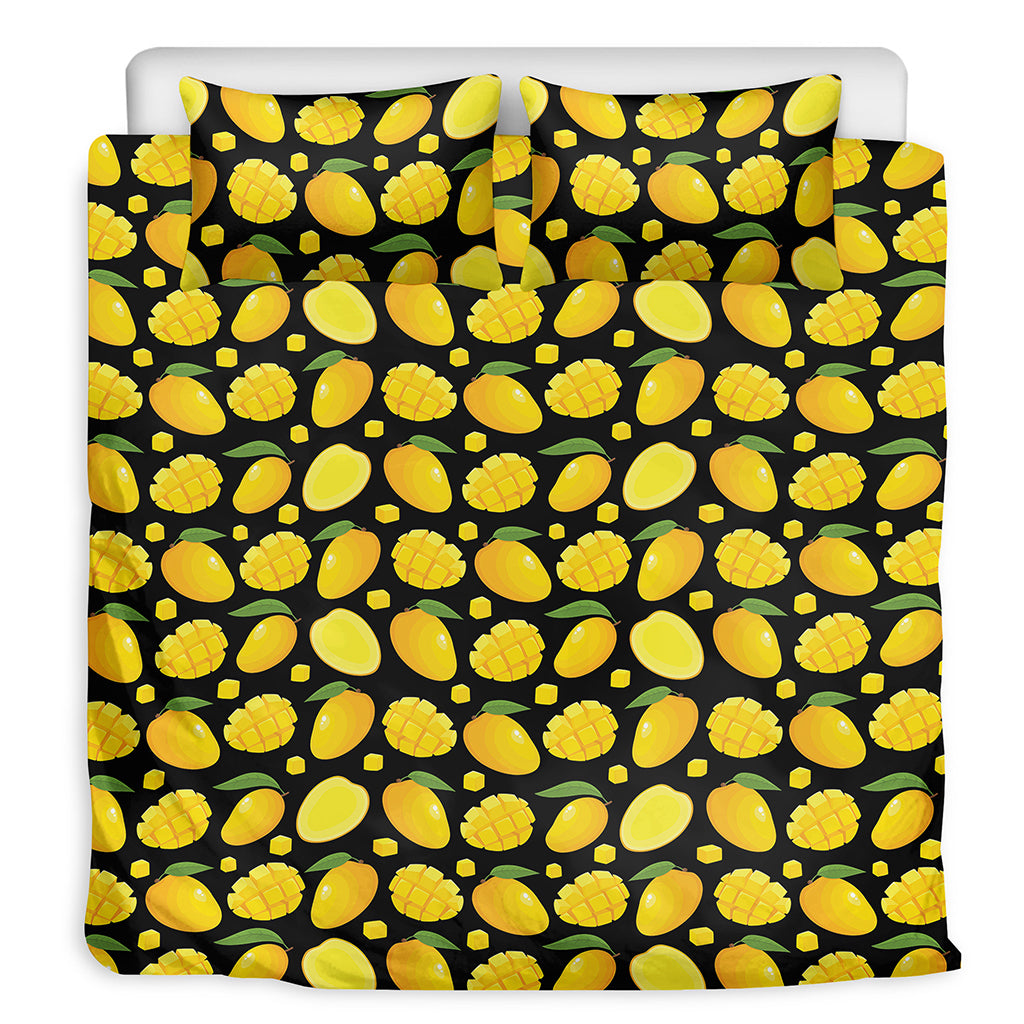 Mango Pattern Print Duvet Cover Bedding Set