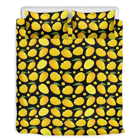 Mango Pattern Print Duvet Cover Bedding Set