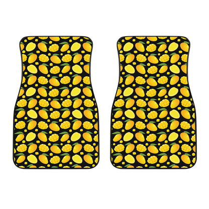 Mango Pattern Print Front Car Floor Mats