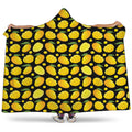 Mango Pattern Print Hooded Blanket