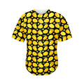 Mango Pattern Print Men's Baseball Jersey