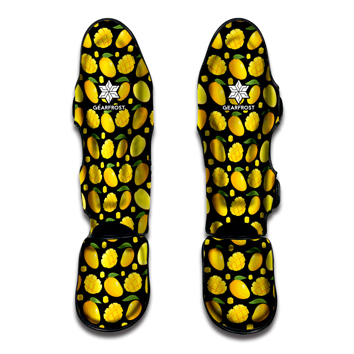 Mango Pattern Print Muay Thai Shin Guard