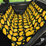 Mango Pattern Print Pet Car Back Seat Cover