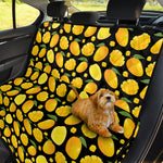 Mango Pattern Print Pet Car Back Seat Cover