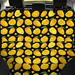 Mango Pattern Print Pet Car Back Seat Cover