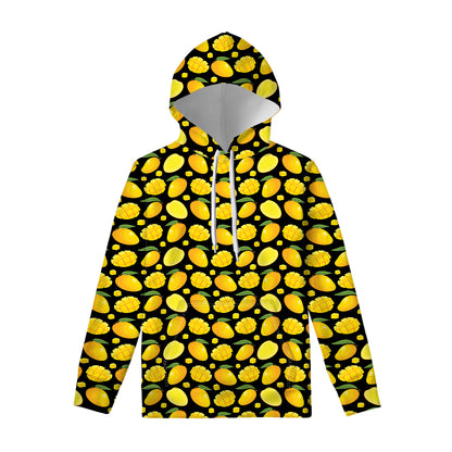 Mango Pattern Print Pullover Hoodie