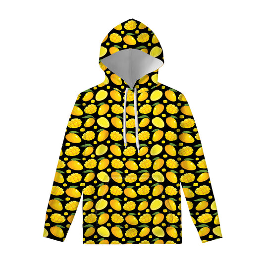Mango Pattern Print Pullover Hoodie
