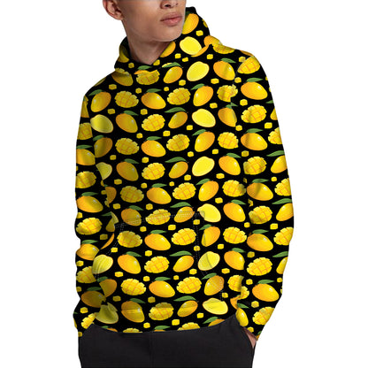 Mango Pattern Print Pullover Hoodie