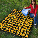 Mango Pattern Print Quilt