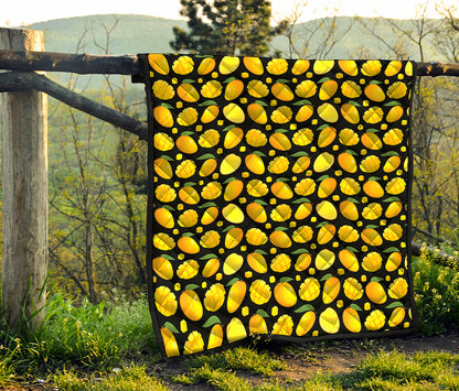 Mango Pattern Print Quilt