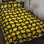 Mango Pattern Print Quilt Bed Set