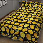 Mango Pattern Print Quilt Bed Set