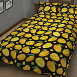 Mango Pattern Print Quilt Bed Set