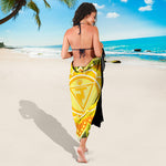 Manipura Chakra Mandala Print Beach Sarong Wrap