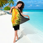 Manipura Chakra Mandala Print Beach Sarong Wrap