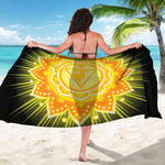 Manipura Chakra Mandala Print Beach Sarong Wrap
