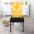 Manipura Chakra Mandala Print Dining Chair Slipcover
