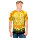 Manipura Chakra Mandala Print Men's T-Shirt