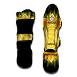 Manipura Chakra Mandala Print Muay Thai Shin Guard