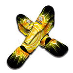 Manipura Chakra Mandala Print Muay Thai Shin Guard