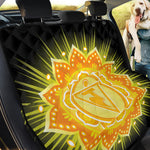 Manipura Chakra Mandala Print Pet Car Back Seat Cover