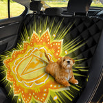 Manipura Chakra Mandala Print Pet Car Back Seat Cover