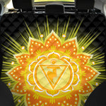 Manipura Chakra Mandala Print Pet Car Back Seat Cover