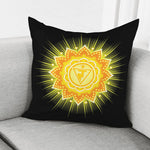 Manipura Chakra Mandala Print Pillow Cover