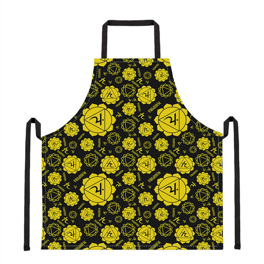 Manipura Chakra Pattern Print Apron