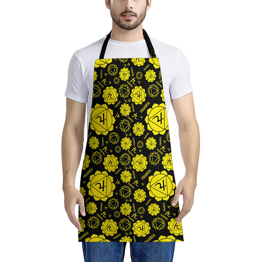 Manipura Chakra Pattern Print Apron