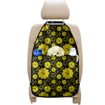 Manipura Chakra Pattern Print Car Seat Organizers
