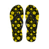 Manipura Chakra Pattern Print Flip Flops