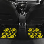 Manipura Chakra Pattern Print Front and Back Car Floor Mats