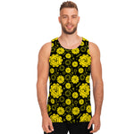 Manipura Chakra Pattern Print Men's Tank Top