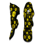 Manipura Chakra Pattern Print Muay Thai Shin Guard