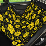 Manipura Chakra Pattern Print Pet Car Back Seat Cover