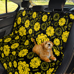 Manipura Chakra Pattern Print Pet Car Back Seat Cover