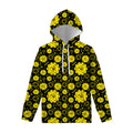 Manipura Chakra Pattern Print Pullover Hoodie